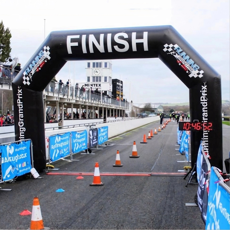 Branded Inflatable Arch - Angled 4m x 3.6m