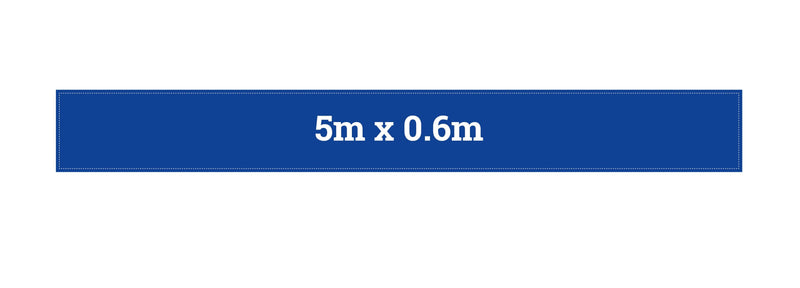 5m x 0.6m Full colour printed banner - EXPRESS Delivery