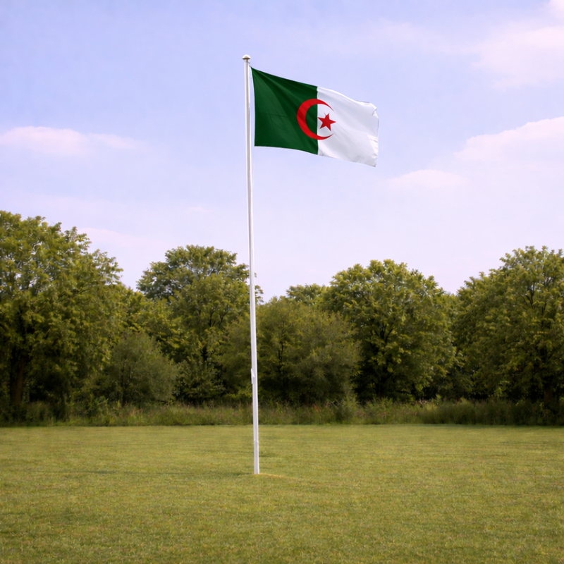 Algeria Supporters Flagpole Kit