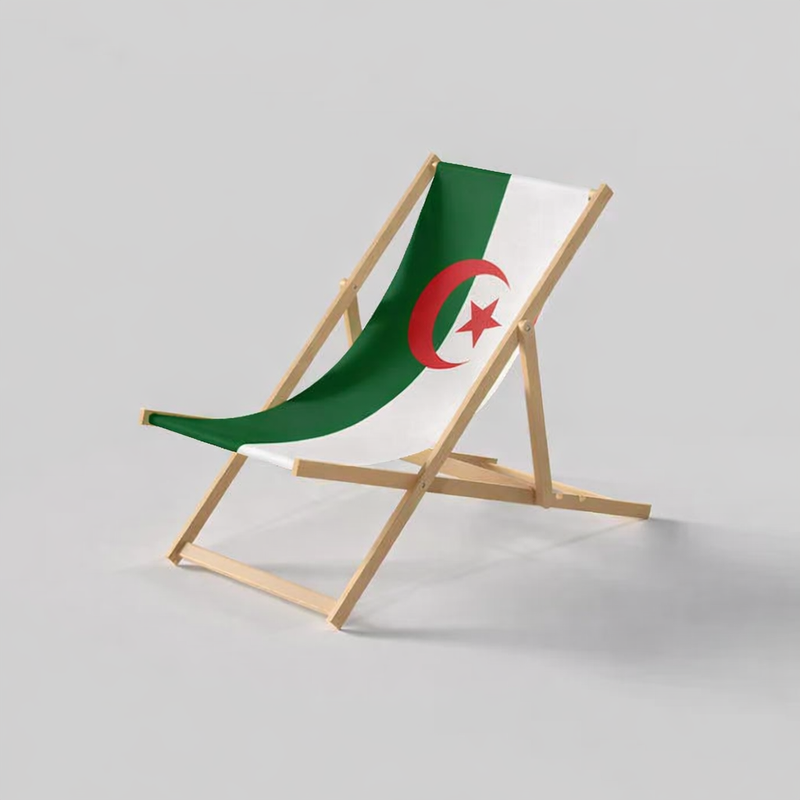 Algeria Flag Deckchair