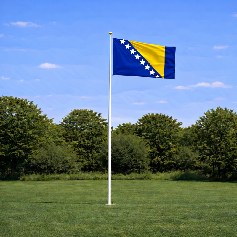 Bosnia & Herzegovina Supporter Flagpole Kit