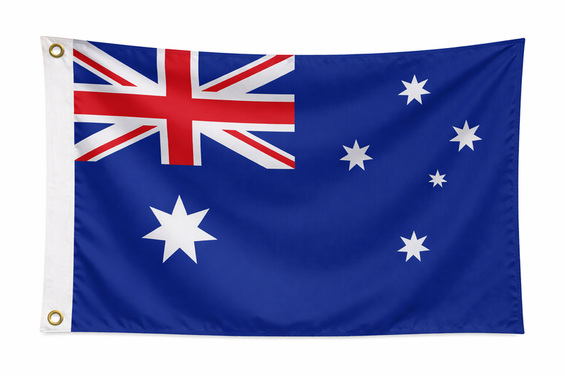 Australia Budget Display Flag