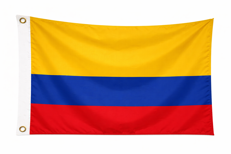 Colombia Budget Display Flag 91cm x 60cm (3ft x 2ft)