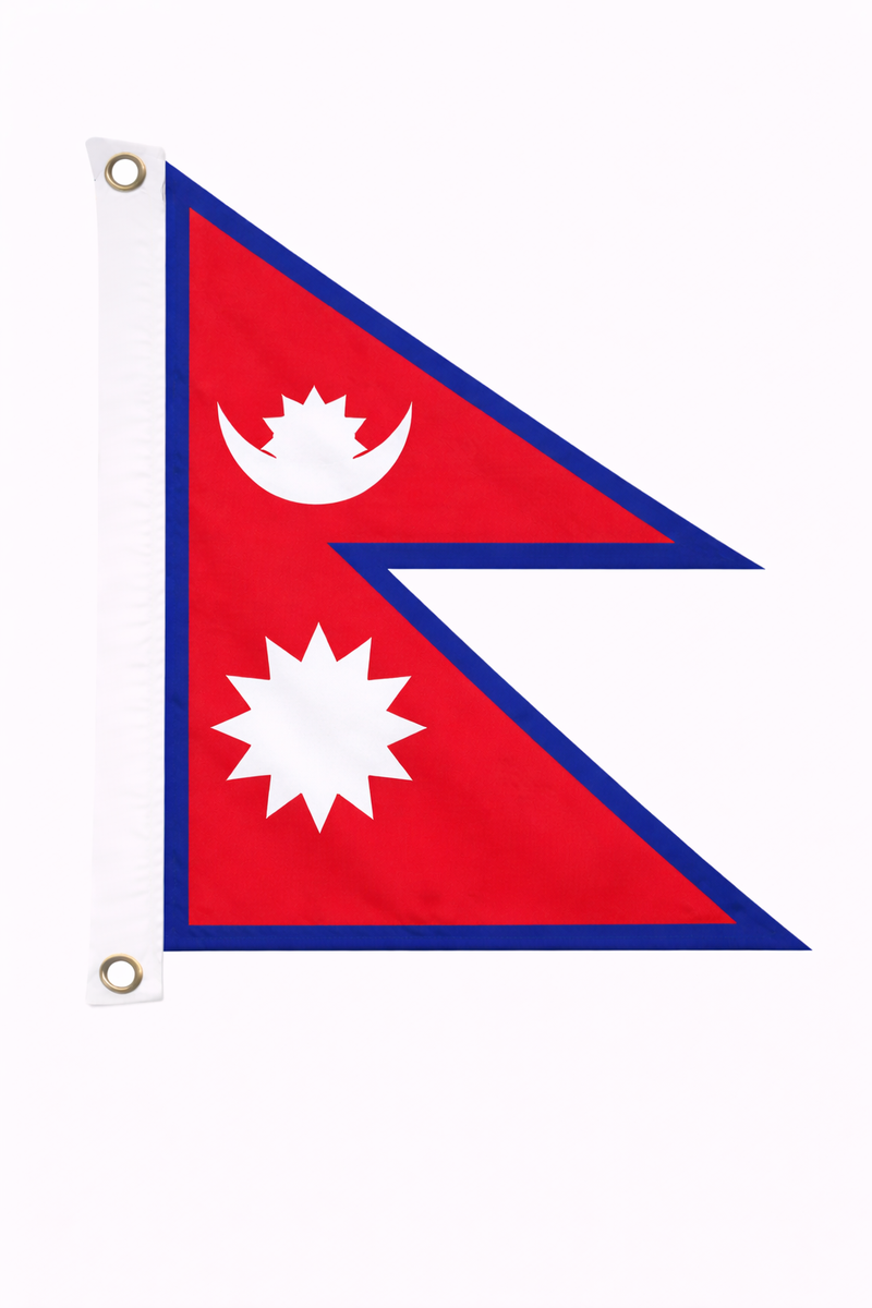 Nepal 1.52m x 0.91m (5ftx 3ft) Budget Display Flag