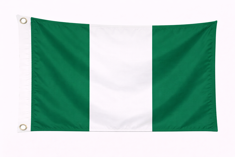 Nigeria 1.52m x 0.91m (5ftx 3ft) Budget Display Flag