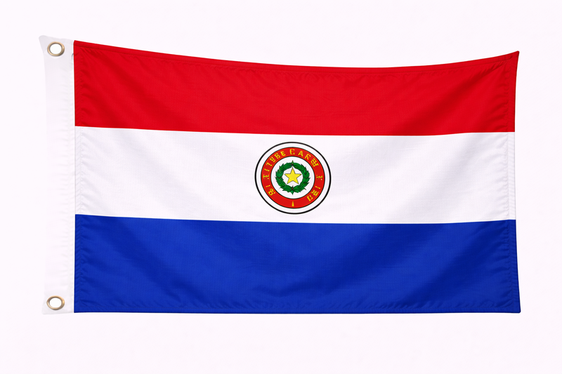 Paraguay Budget Display Flag 91cm x 60cm (3ft x 2ft)