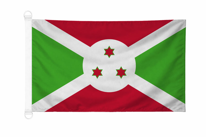 Printed Burundi Flags