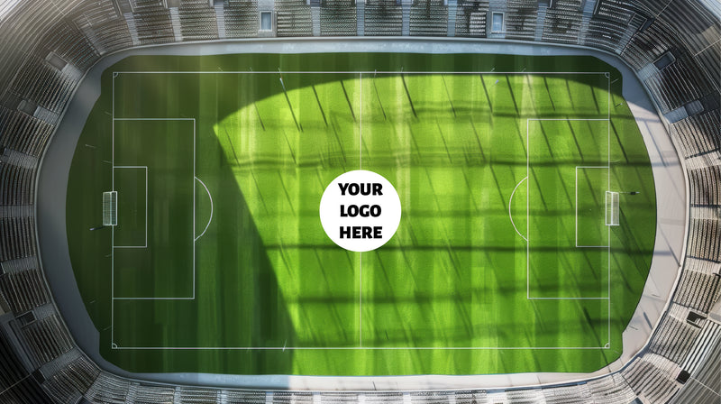 Centre circle pitch flags