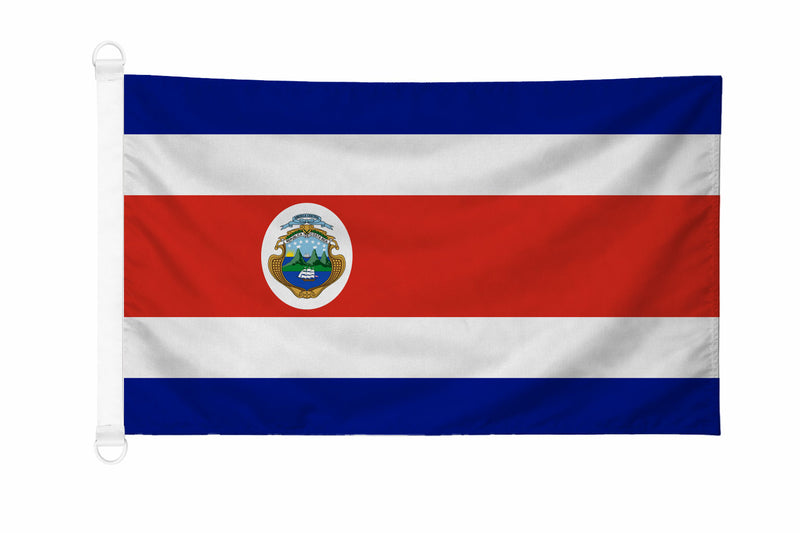Printed Costa Rica Flags