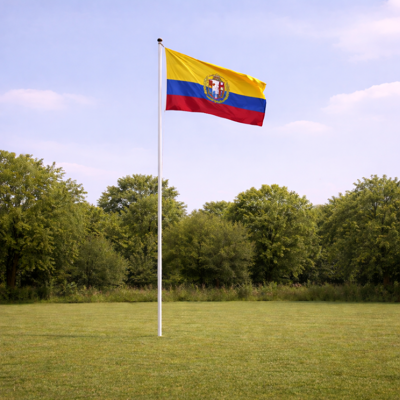 Ecuador Supporters Flagpole Kit