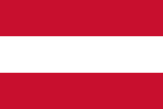 Austria 1.52m x 0.91m (5ftx 3ft) Budget Display Flag
