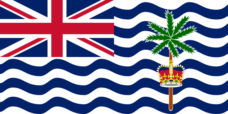 British Indian Ocean Sewn Flags