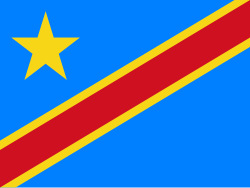 Democratic Republic of Congo Sewn Flags