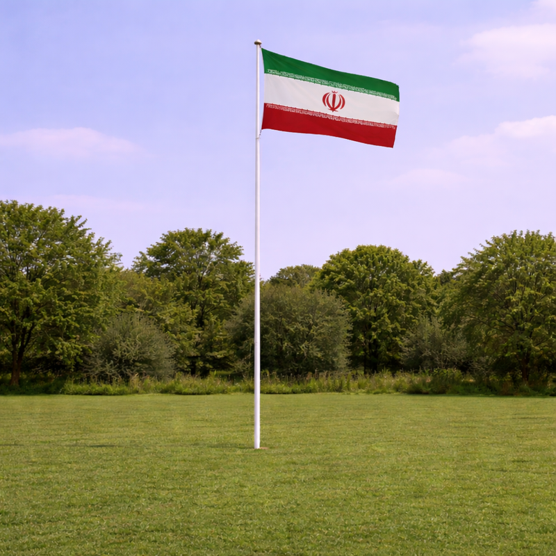 IR Iran Supporters Flagpole Kit