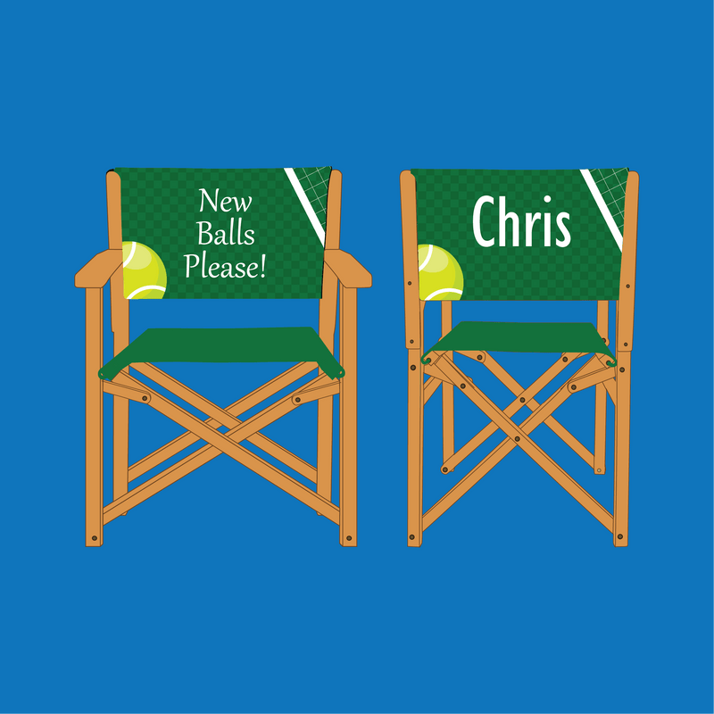 Personalised Tennis Chair