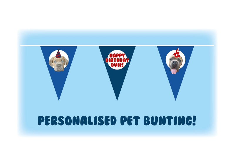 Personalised Pet Bunting - EXPRESS Delivery