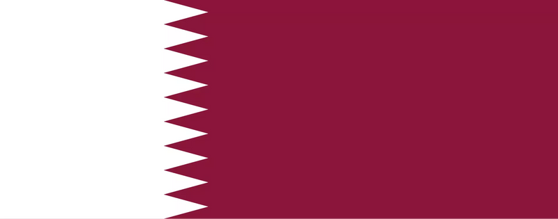 Qatar 1.52m x 0.91m (5ftx 3ft) Budget Display Flag