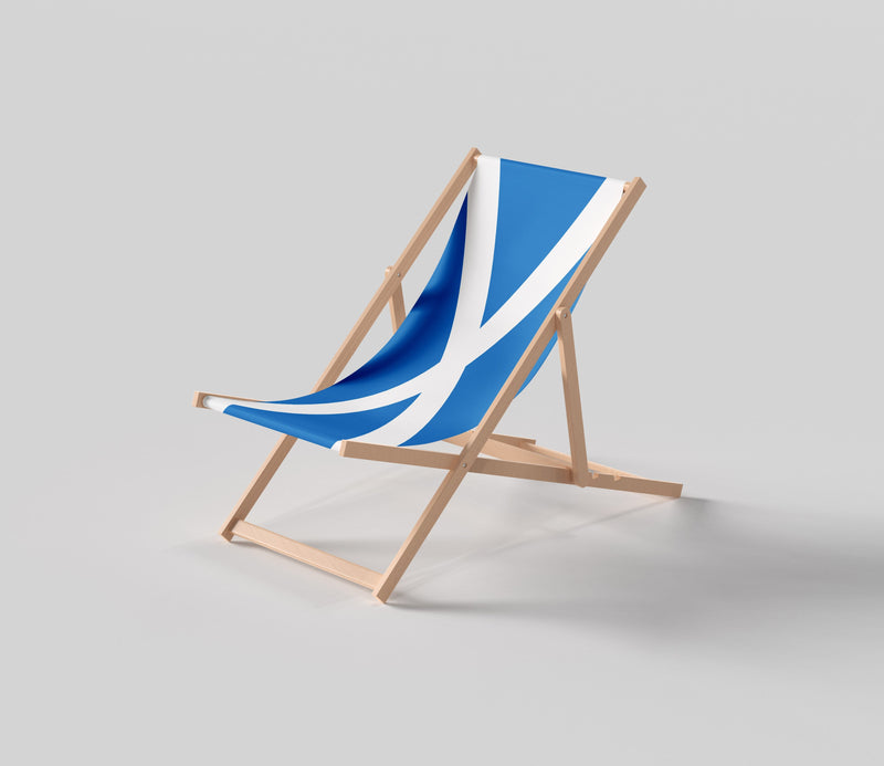 St Andrews flag deckchair