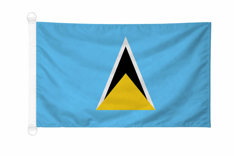 Printed St. Lucia Flags