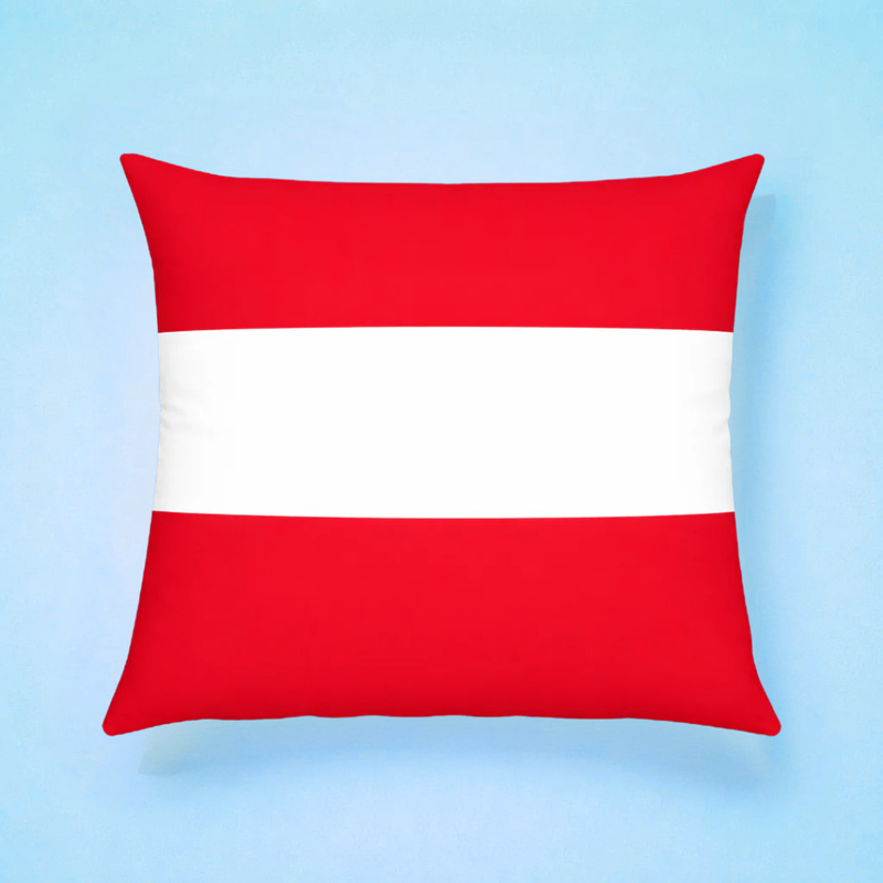 Austria Flag Cushion