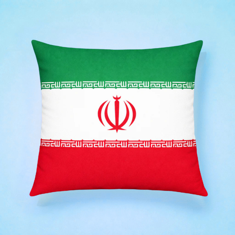Iran Flag Cushion
