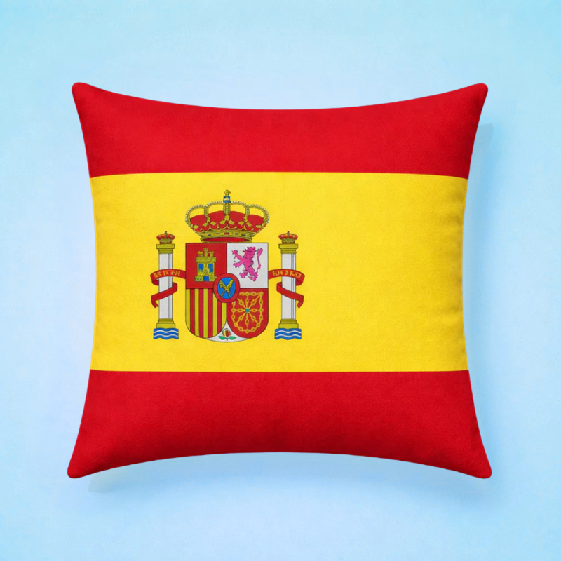 Spain Flag Cushion