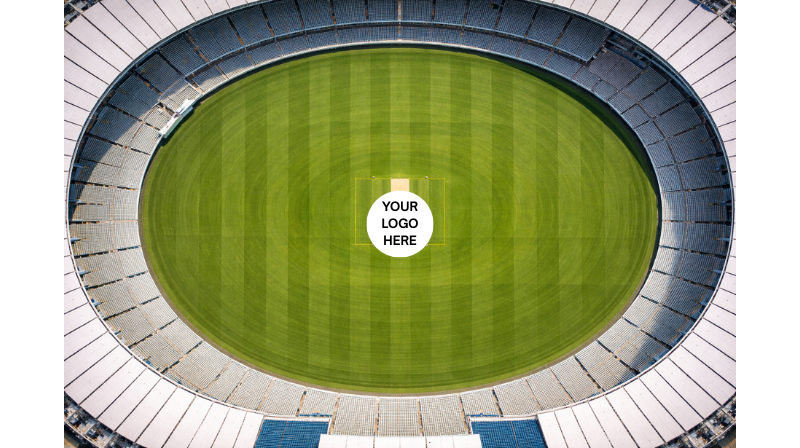 Cricket Centre Circle Flag