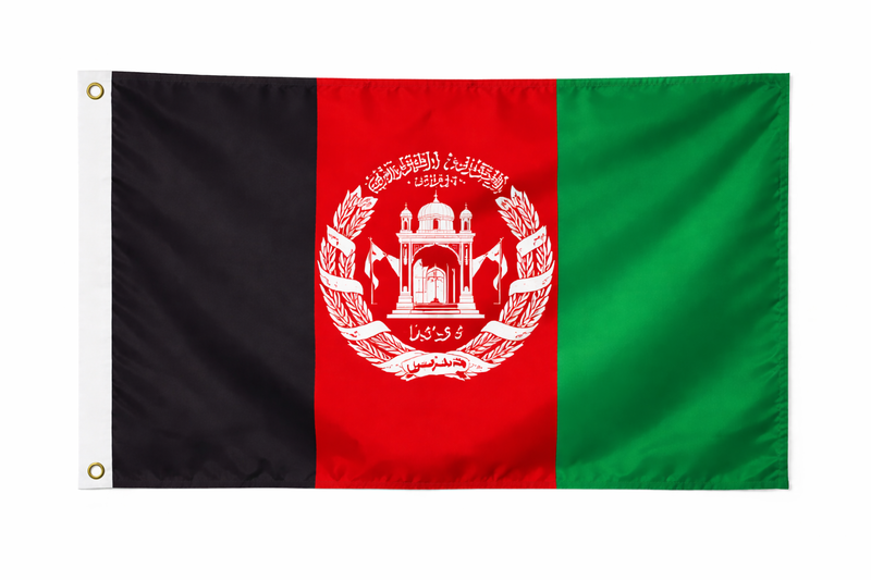 Afghanistan 1.52m x 0.91m (5ftx 3ft) Budget Display Flag