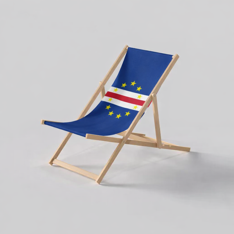 Cape Verde Flag Deckchair
