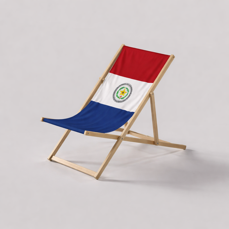 Paraguay Flag Deckchair