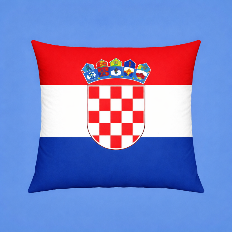 Croatia Flag Cushion