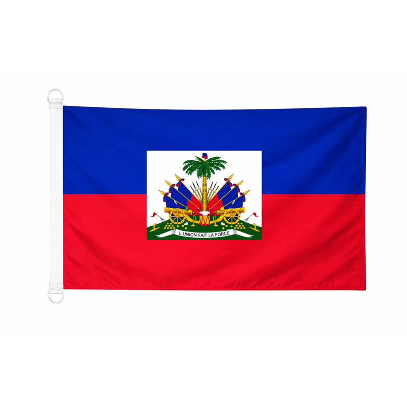 Printed Haiti Flags