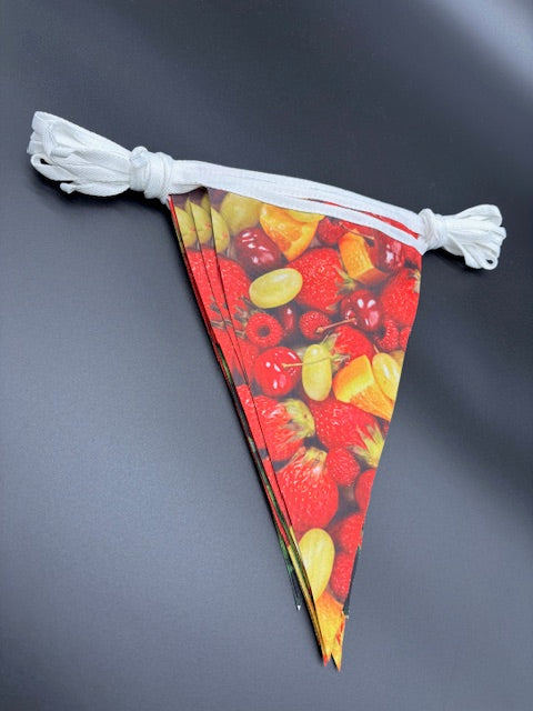 Double Sided Polyester Fabric Bunting - 10 metre length