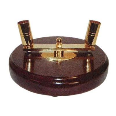 2 Pole Base for Ceremonial Flagpole