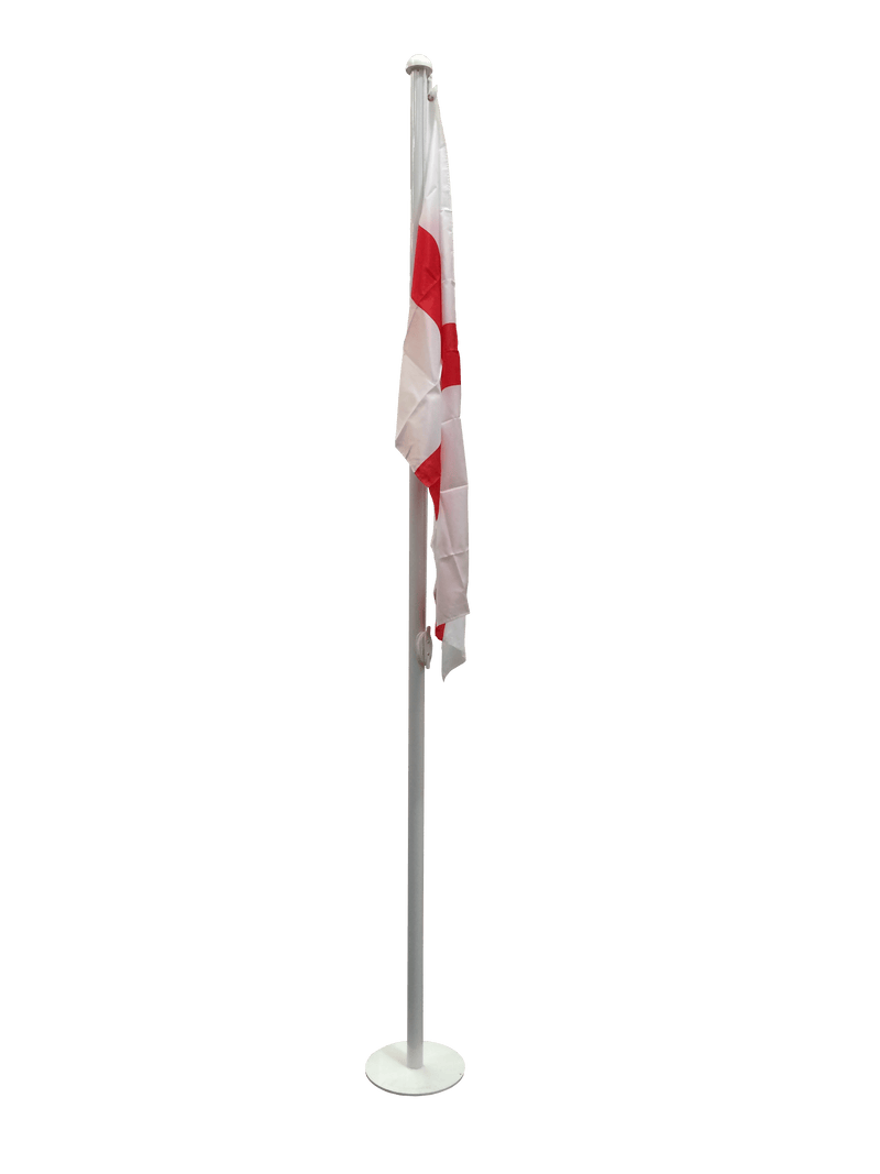 Indoor Flagpole - Single Base - 3 metre high