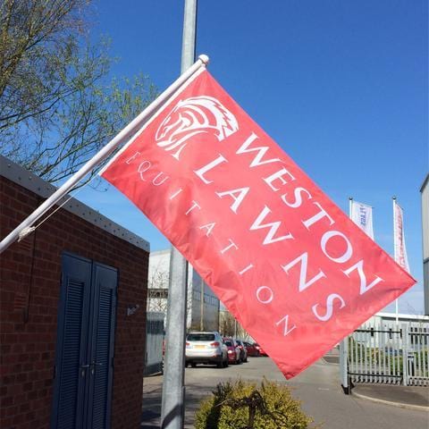 Custom Printed Flag - 900mm x 600mm - EXPRESS DELIVERY