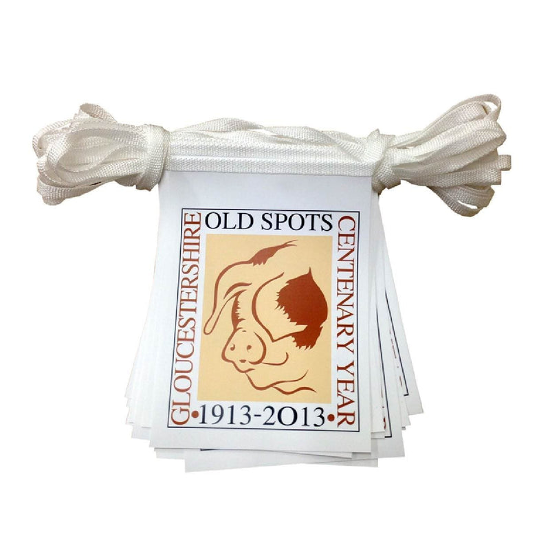 Custom Printed Rectangular (128 x 200mm) Synthetic Bunting