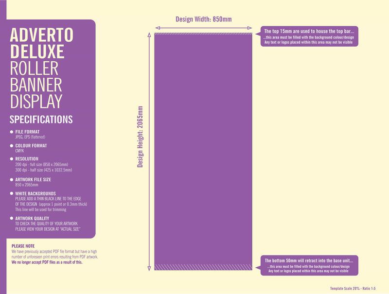Deluxe Roller Banner