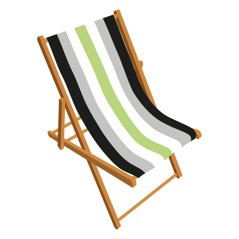 Agender pride Personalised deckchair