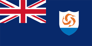 Anguilla 2 yard flag