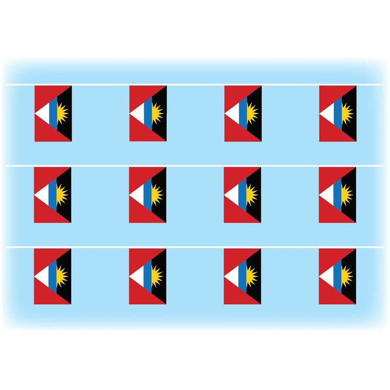 Antigua flag bunting