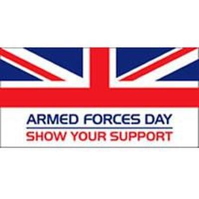 Armed Forces Day Flag - 5ft x 3ft