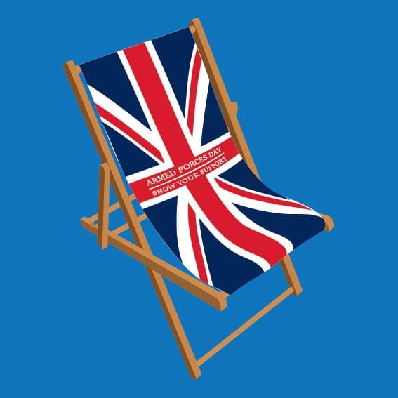 Armed Forces Day Deckchair