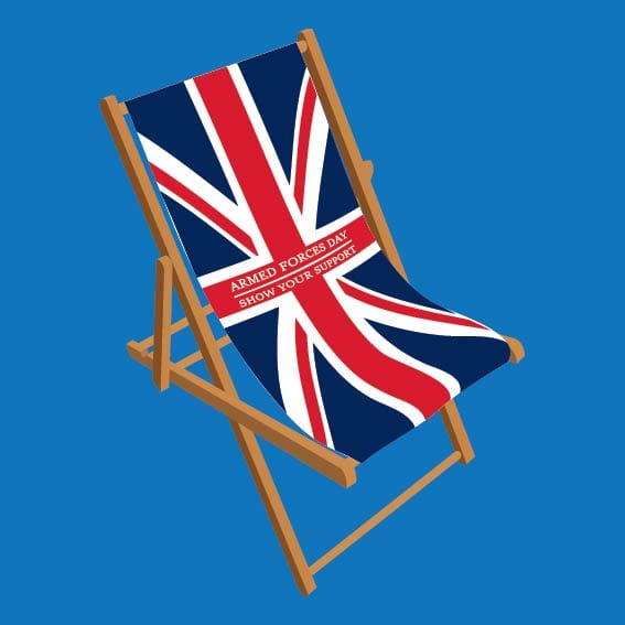 Armed Forces Day Deckchair