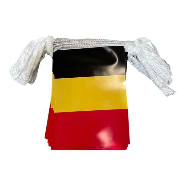 Belgium Flag Bunting - 8.5 metres
