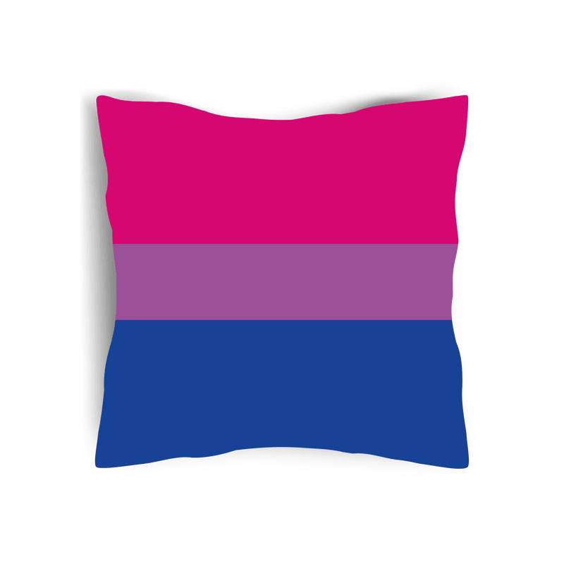 Bisexual Pride Cushion Flags And Flagpoles