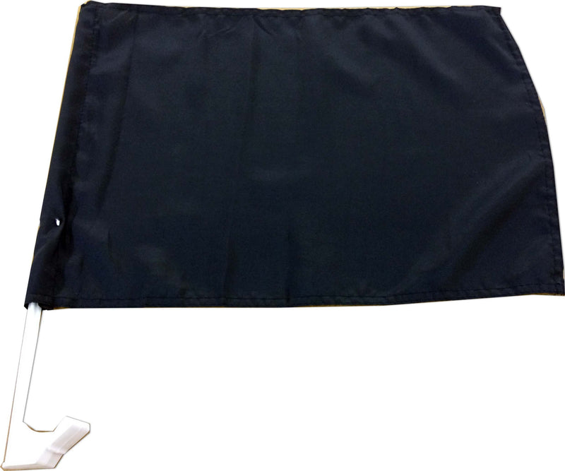 Funeral Black Car Flag