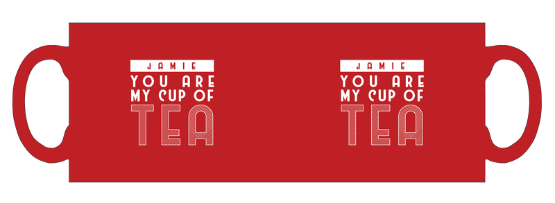 You're my cup of tea personalised mug
