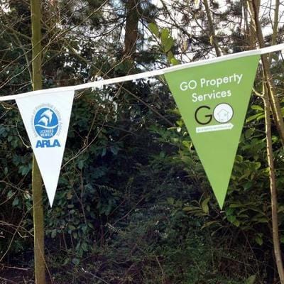 Custom printed PVC bunting