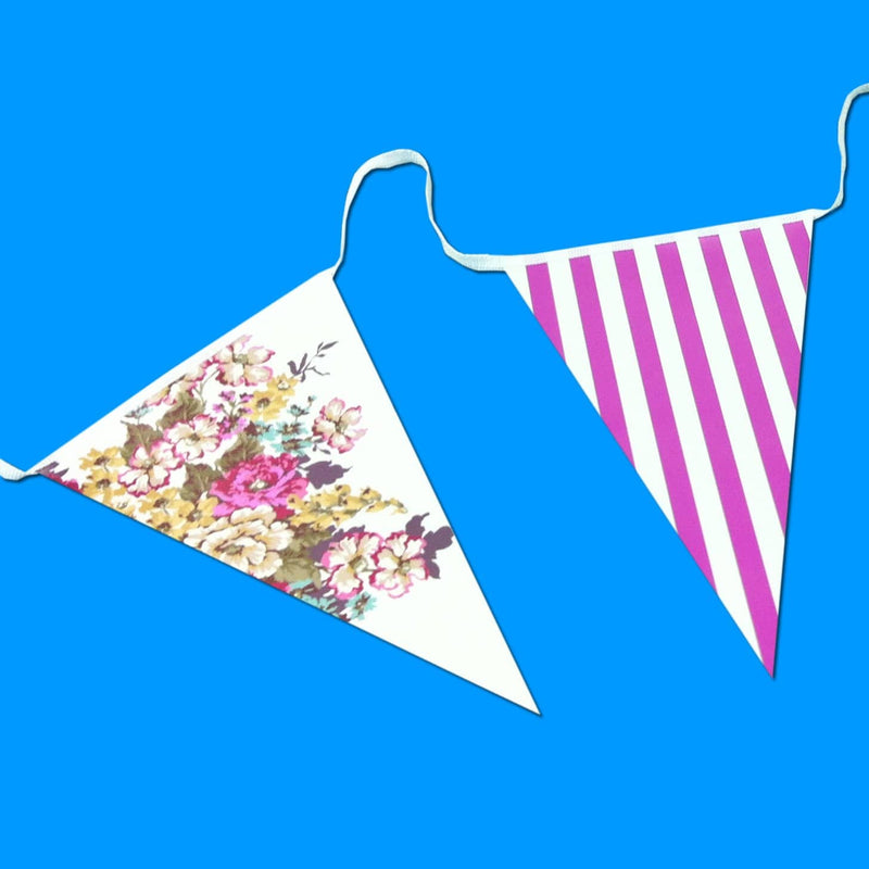 Custom printed PVC bunting with your design